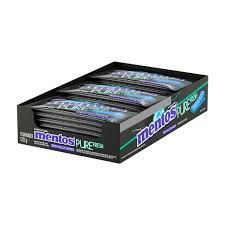CHICLETE PERFETTI MENTOS 5S STRONG MINT DISPLAY C/15
