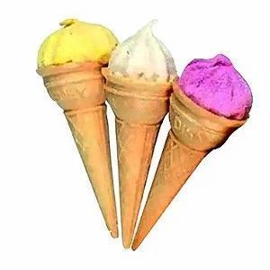 Doce clamel sorvete