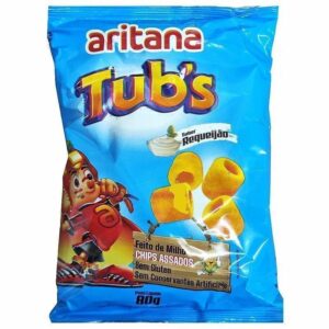 Salgadinho aritana 80g requeijao