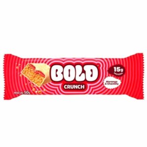 Barra de proteina bold 60g crunch morango e chantily