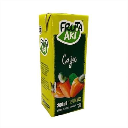 SUCO AKI 200ML CAJU