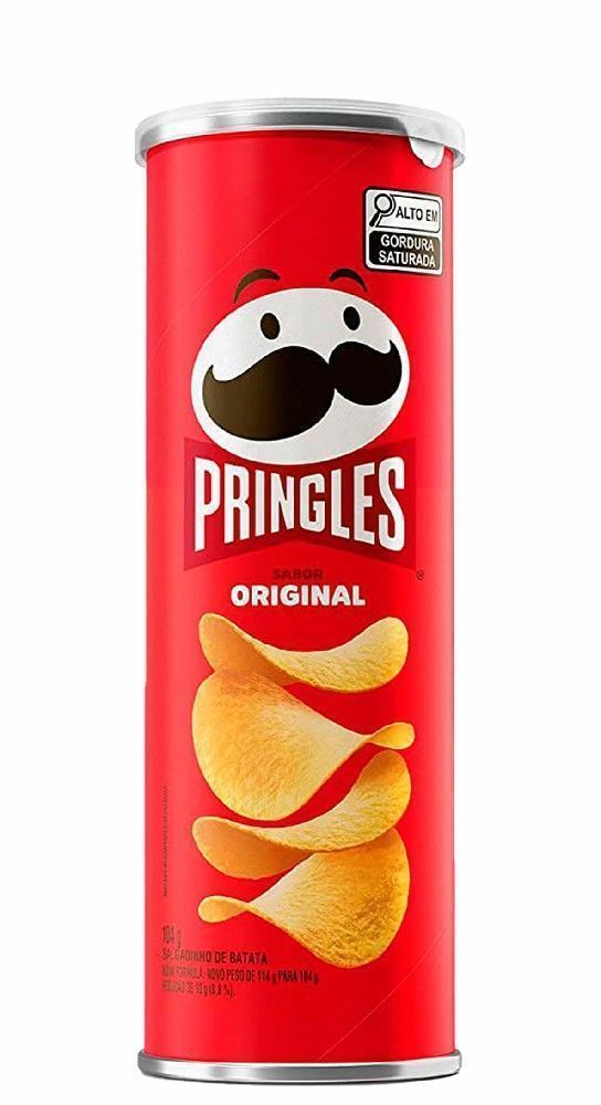 Batata pringles 100g linguiça com vinagrete
